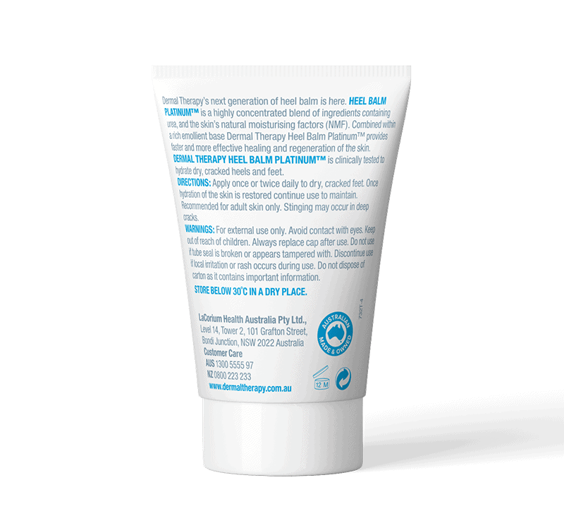 Dermal Therapy Heel Balm Platinum